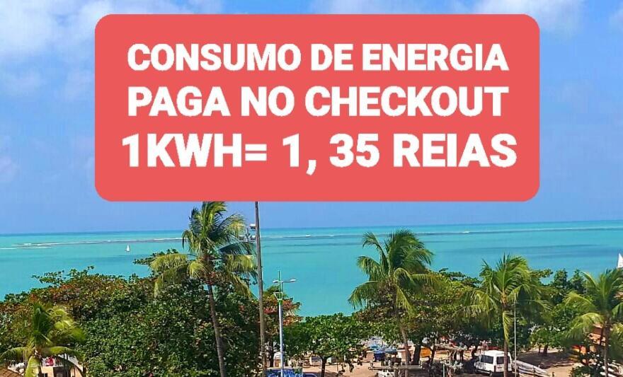 Na Beira De Pajucara - Edificio Casa Bela - Aparamento Com 02 Quartos - Possui Varanda - Vista Lateral Do Mar- Avenida Doutor Antonio Gouveia 77-Consumo Eletrico E Pago No Ckeck-Out- 1 Kwh E 1,35 Reais - Tem Tela De Protecao Na Varanda E Janelas Масейо Экстерьер фото